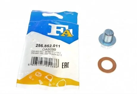 Пробка поддона масляного M14x1.5 L=14 (пр-во Fischer) Fischer Automotive One (FA1) 256852011