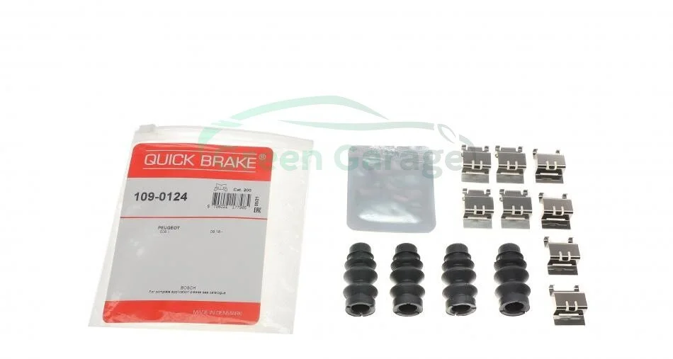 ZESTAW INST. KLOCKрW HAM. PEUGEOT P. 5008/508 16- QUICK BRAKE 1090124 (фото 1)