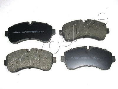 Колодки тормозные дисковые {с пластинами, перед.} TOKO CARS T2142047