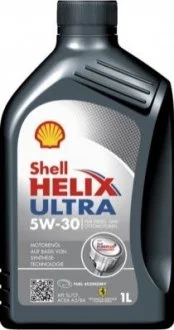 Олива двигуна 1L Shell Helix Ultra 5W30 (ACEA A3/B3, A3/B4 BMW L-01 MB 229.5/226.5 VW 502.00/505.00 RN0700/0710) SHELL 550046267