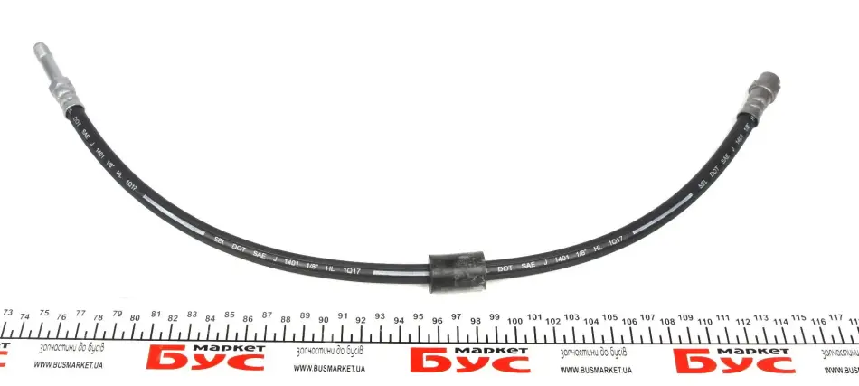 Шланг гальмівний MB Vito 639 03- (605mm, М10x1mm) CAVO C900673A (фото 1)