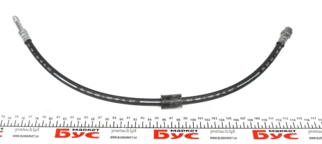 Шланг гальмівний MB Vito 639 03- (605mm, М10x1mm) CAVO C900673A