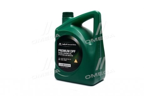 Мастило "Premium DPF Diesel 5W30" C3 SAE 6л Hyundai/Kia/Mobis 0520000620