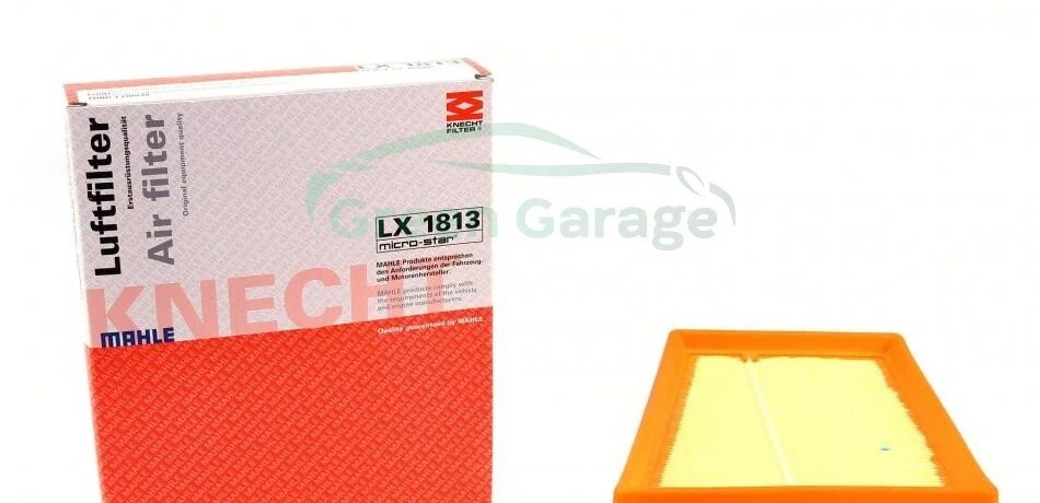 Фільтр повітряний, 1.6TDCi Fiesta, Fusion 04-12 MAHLE / KNECHT LX1813 (фото 1)