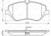 Колодки гальмівні PEUGEOT P. 407 04- 2,2HDI 09- BOSCH 0986494484 (фото 1)