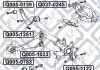 САЙЛЕНТБЛОК ЗАДН ВАЖІЛЯ TOYOTA AVENSIS 2003-2008 Q-fix Q0050139 (фото 3)