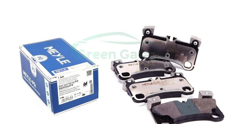 Колодки гальмівні VW T. TOUAREG 02-/Q7/CAYENNE MEYLE 0252429616PD (фото 1)