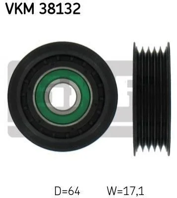 Обводний ролик SKF VKM38132 (фото 1)