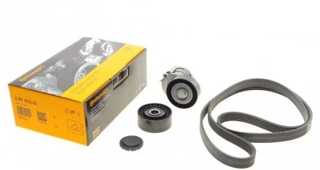 Поликлиновой ременный комплект (Пр-во Contitech) CONTITECH 6PK1613K1