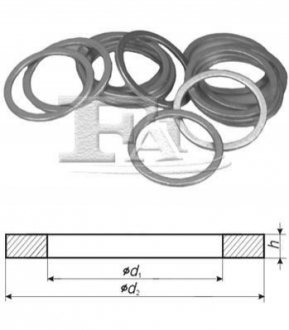 Шайба алюмінієва Fischer Automotive One (FA1) 310980010