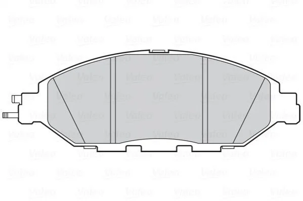 Гальмівні колодки дискові FIRST INFINITI NISSAN VALEO 302321 (фото 1)