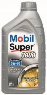 Олива моторна Mobil SUPER 3000 FORMULA V 5W-30 (Каністра 1л) MOBIL 152356