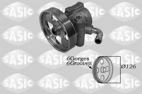 Помпа гідропідсилювача SASIC 7070059