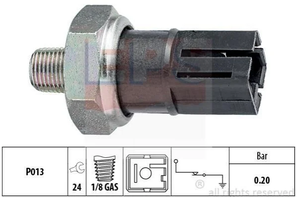 Датчик тиску масла Nissan Suny/Almera 2.0D 00- EPS 1800042 (фото 1)