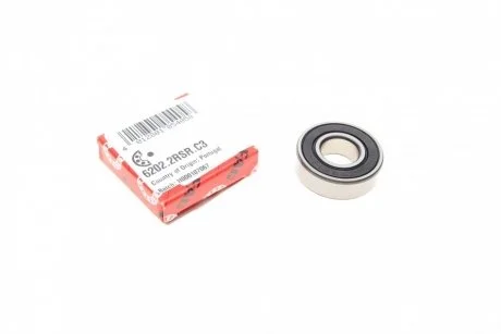Подшипник 6202.2RSR.C3 (пр-во) FAG 62022RSRC3
