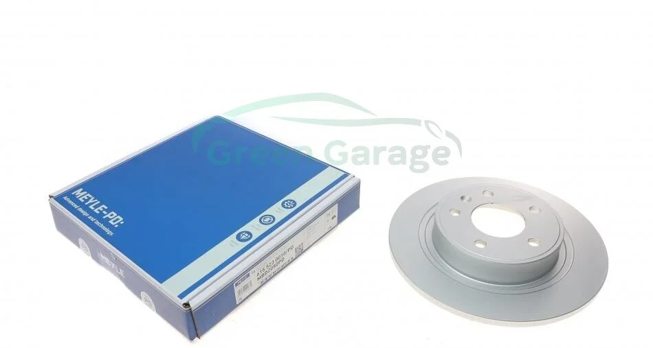 Гальмівний диск OPEL T. ASTRA 1,3-2,0 CDTI 09- MEYLE 6155230010PD (фото 1)