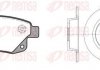Комплект тормозов, дисковый тормозной механизм REMSA 8125201 (фото 1)