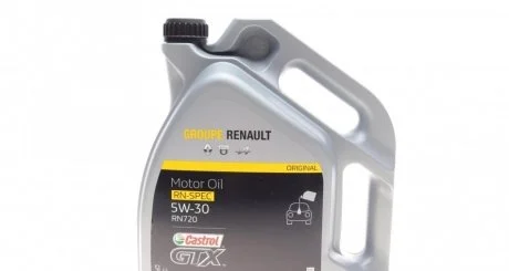 Олива моторна Castrol (Renault) RN0720 5w30 5L CASTROL 15CFA6