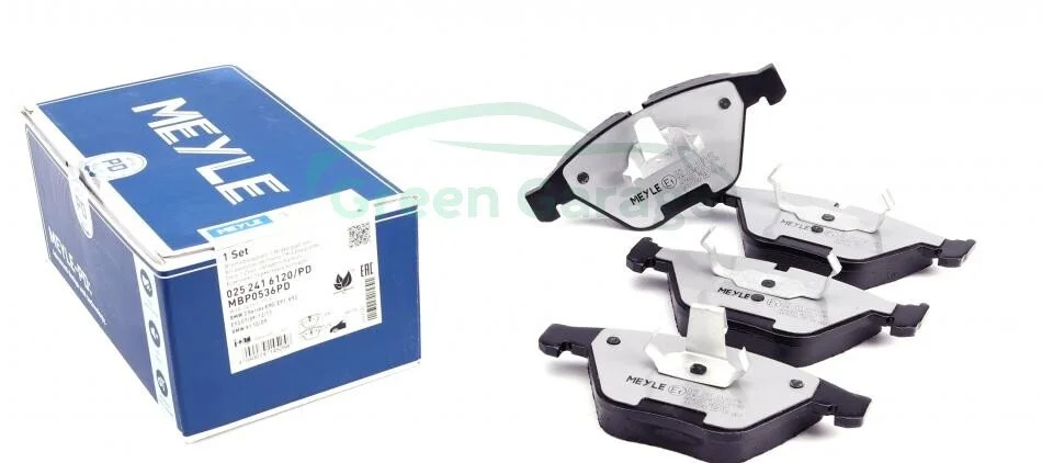 Колодки гальмівні BMW P. E90/E91 325-335 07- MEYLE 0252416120PD (фото 1)