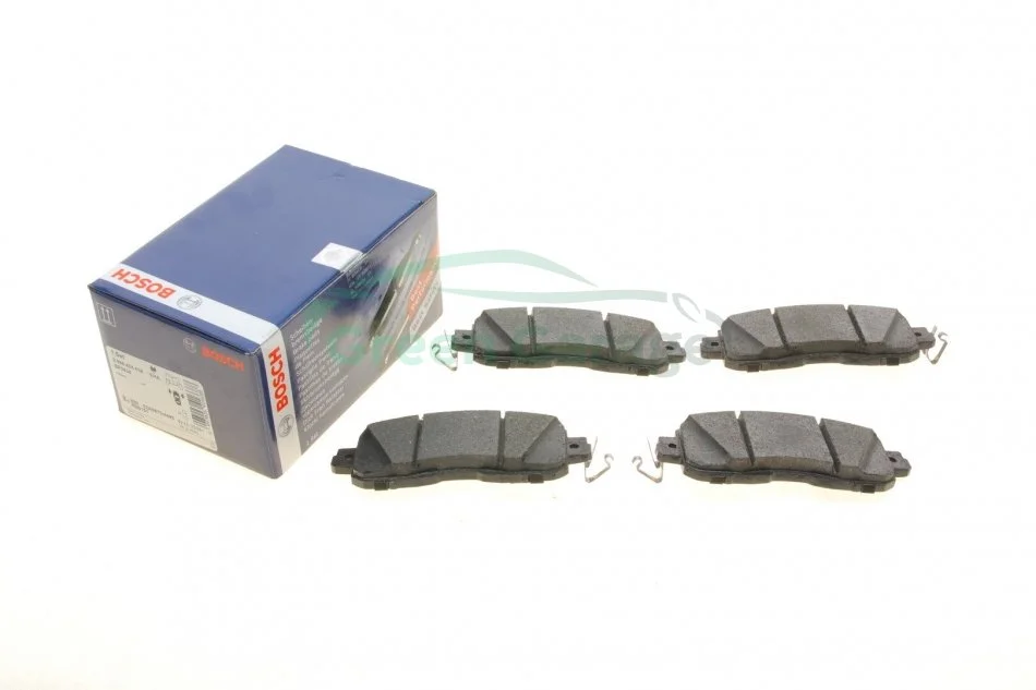 Гальмівні колодки NISSAN P. LEAF ELECTRIC 10- BOSCH 0986424638 (фото 1)