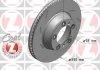 Гальмiвний диск PORSCHE PANAMERA 09- R Coat Z ZIMMERMANN 460158320 (фото 1)