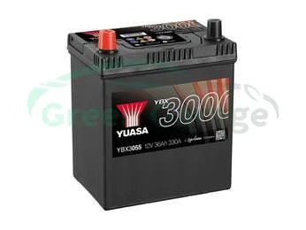 Yuasa 12V 36Ah SMF Battery Japan (1) YUASA YBX3055 (фото 1)