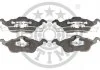 Колодки тормозные (передние) Ford Focus 98-05 OPTIMAL BP10302 (фото 1)