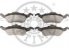 Колодки тормозные (передние) Ford Focus 98-05 OPTIMAL BP10302 (фото 2)