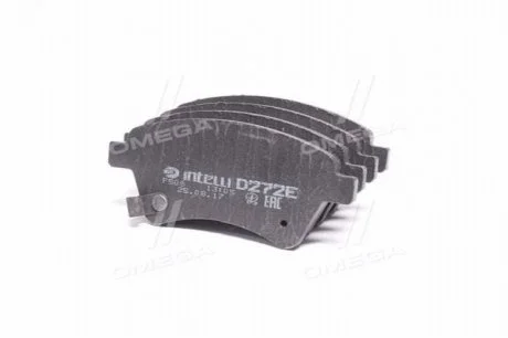Колодка гальм. диск. FIAT SEDICI,SUZUKI SX4 передн. (вир-во Intelli) DAFMI / INTELLI D272E
