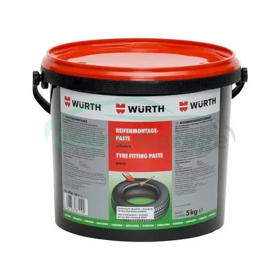 Шиномонтажна паста чорна 5 кг {арт. } WURTH 08901241 (фото 1)