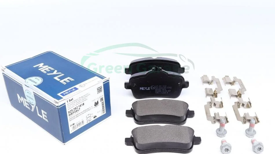 Колодки гальмівні DB T. W166/X166 GL/ML 11- MEYLE 0252521518 (фото 1)