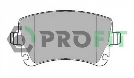 Колодки тормозные дисковые задние VW T5 03- PROFIT 50001644