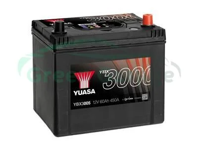 Yuasa 12V 60Ah SMF Battery Japan (0) YUASA YBX3005 (фото 1)
