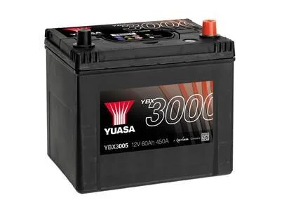 Yuasa 12V 60Ah SMF Battery Japan (0) YUASA YBX3005
