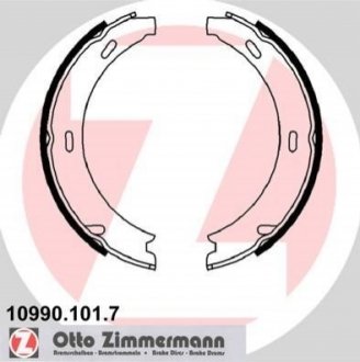 Комплект гальмівних колодок ZIMMERMANN 109901017