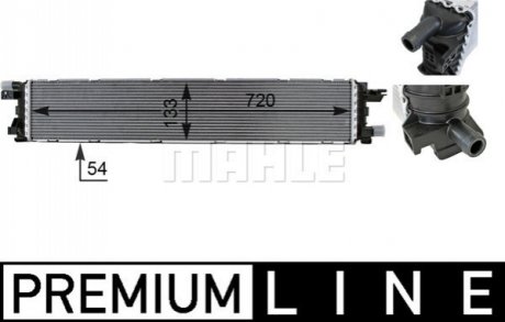 CHЭODNICA AUDI A6 3,0TFSI 11- Q3 1,4-2,5 13- MAHLE / KNECHT CIR1000P
