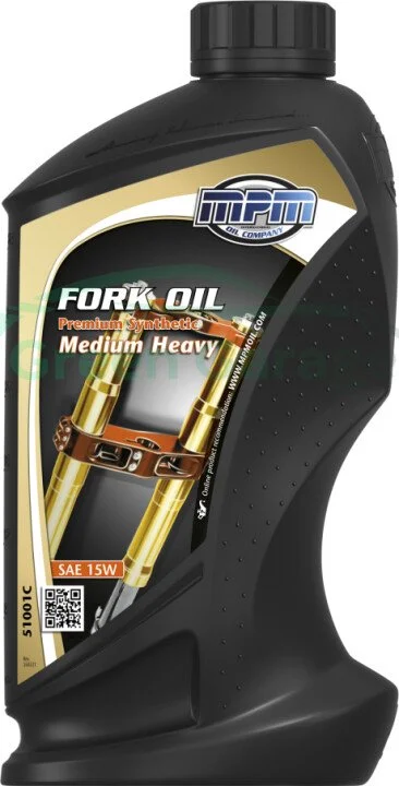 FORK OIL MEDIUM/HEAVY 15W 1L MINERAL SAE 15W MPM 51001C (фото 1)