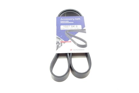 1027 SK 6 Ремінь рівчаковий (шт.) HUTCHINSON 1027SK6