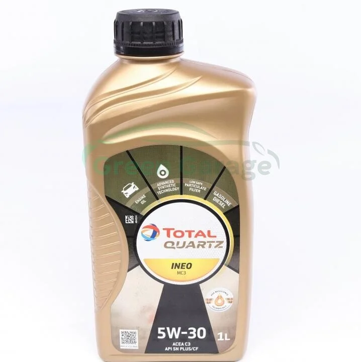 Мастило 1L Total Quartz Ineo MC3 5W30 (ACEA C3 API SN/CF MB 229.51/229.31 BMW LL-04 VW 502.00/505.01 KIA GM-LL-A025/GM-LL-B-025) TOTAL 213769 (фото 1)