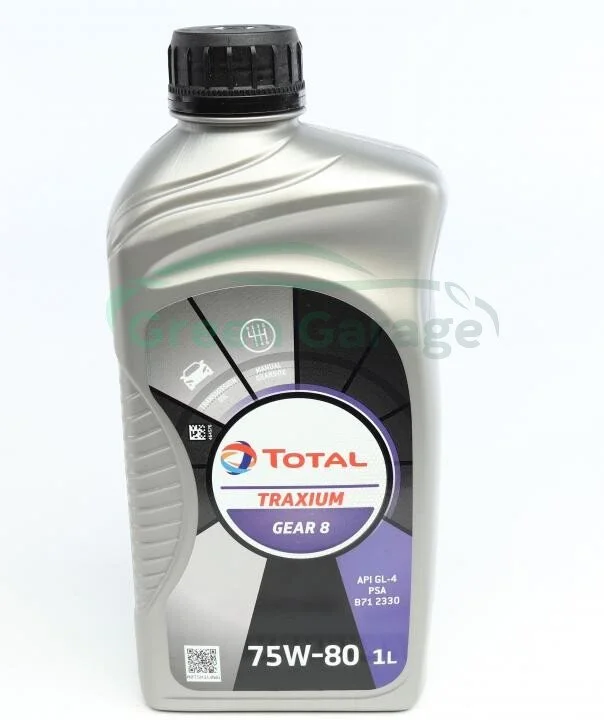 Олива трансмісійна TRANSMISSION GEAR 8 75W-80 1л TOTAL 214082 (фото 1)