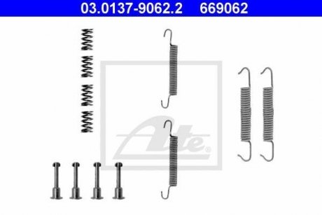 Пружини колодок гальмівних Bmw 5,6,7 ATE 03013790622