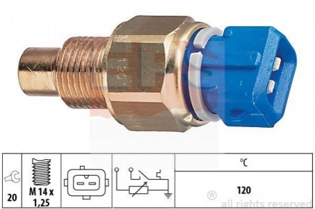 Датчик температуры, 1.9D 120C /Scudo/Ducato EPS 1830558