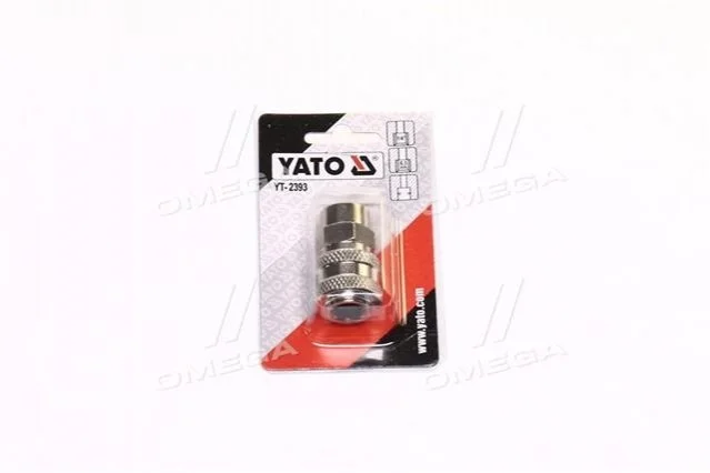 Быстросъемная муфта с внутр. резьбой o = 1/4 " YATO YT2393 (фото 1)