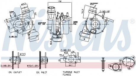 Турбокомпресор First Fit NISSENS 93072