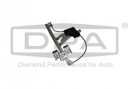 Window regulator without motor, right rear DPA 88390364902