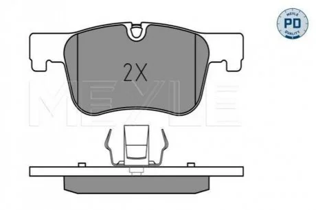 Колодки гальмівні BMW P. 1/3/4 1,6-2,0 10- MEYLE 0252550618PD