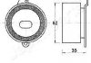 Устройство для натяжения ремня, ремень ГРМ JAPANPARTS BE404 (фото 2)