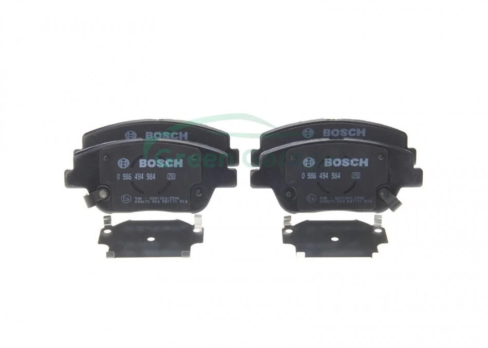 Гальмівні колодки дискові BOSCH 0986494984 (фото 1)