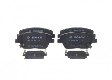 KLOCKI HAM./PRZ/ HYUNDAI SONATA VI 2.4 11- BOSCH 0986494984