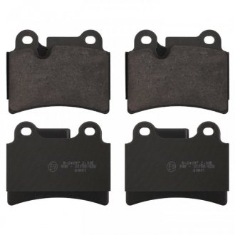 Фото гальмівні колодки, дискове гальмо (набір) FEBI BILSTEIN 16671 Гальмівні колодки, дискове гальмо (набір) FEBI BILSTEIN 16671